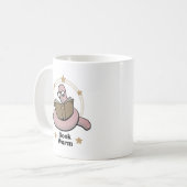 boekworm koffiemok (Voorkant links)