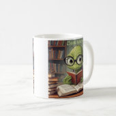 boekworm koffiemok (Voorkant rechts)