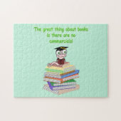 Boekworm Legpuzzel (Horizontaal)