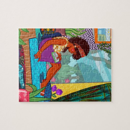 boekworm legpuzzel (Horizontaal)