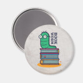 Boekworm Magneet (Voorkant / Achterkant)