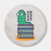 Boekworm Magneet (Voorkant)