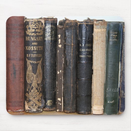 boekworm muismat (Voorkant)