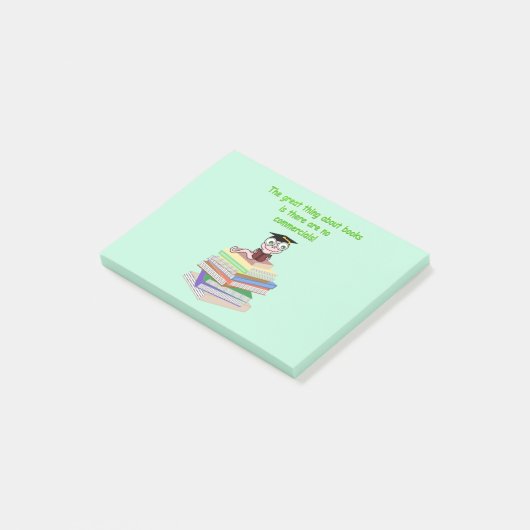 Boekworm Post-it® Notes (Schuin)