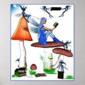 boekworm poster (Voorkant)