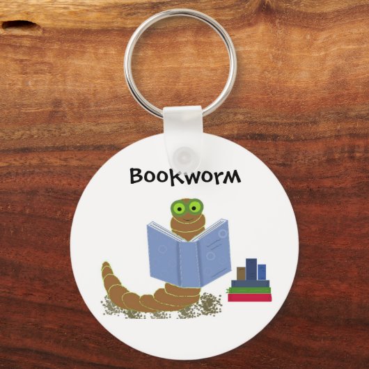 boekworm sleutelhanger (Voorkant)