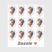 boekworm sticker (Vel)