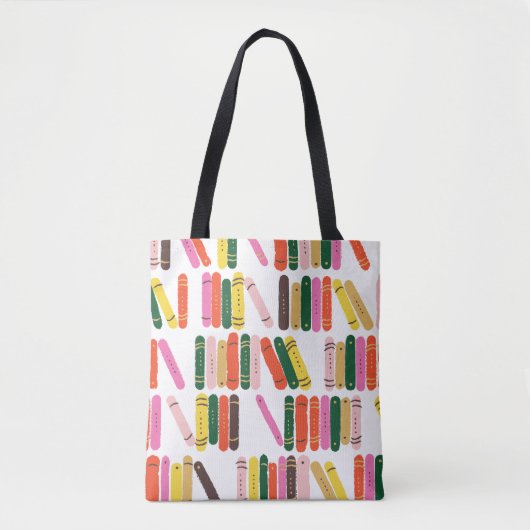 boekworm tote bag (Voorkant)