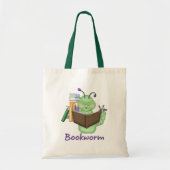 boekworm tote bag (Voorkant)