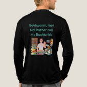 boekworm Tri-Blend shirt (Achterkant volledig)