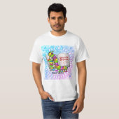 Boekwormlezen T-shirt (Voorkant volledig)