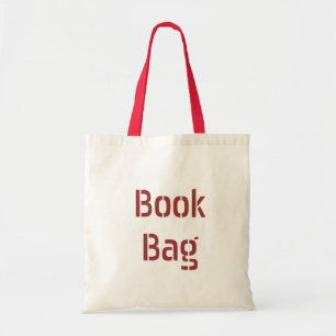 Boekzak - laat iedereen weten wat je draagt. tote bag