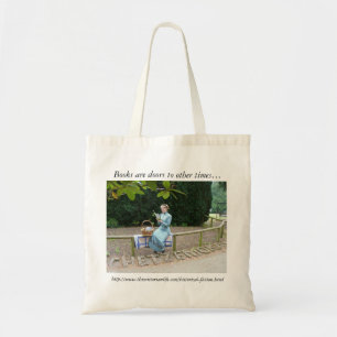 Boekzak met dameslezen tote bag