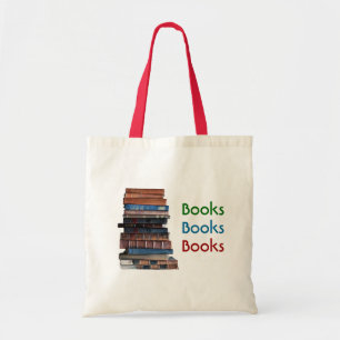 Boekzak van oude boeken tote bag