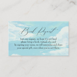 Boekzoekboeken voor Babyblauw hemel Visitekaartje