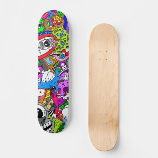 Boem #2 persoonlijk skateboard (Voorkant)