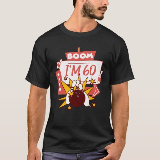Boem ik ben 60 t-shirt (Voorkant)