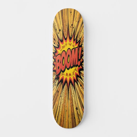 BOEM! Pop Art Explosion Edition 3 Persoonlijk Skateboard (Voorkant)