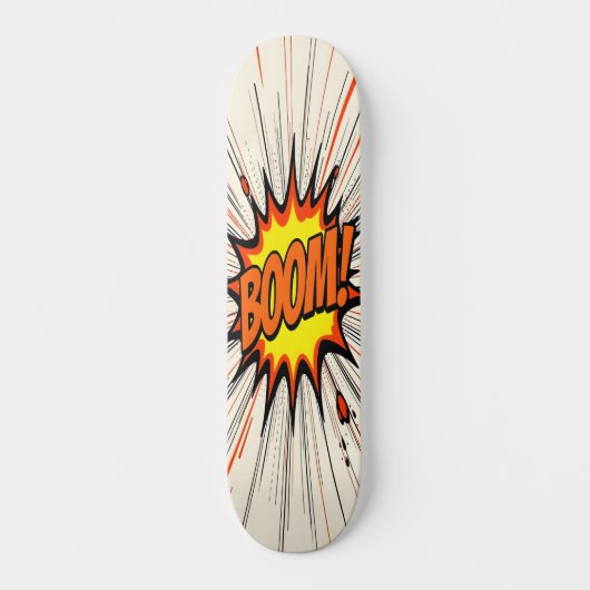 BOEM! Pop Art Explosion Edition 4 Persoonlijk Skateboard (Voorkant)