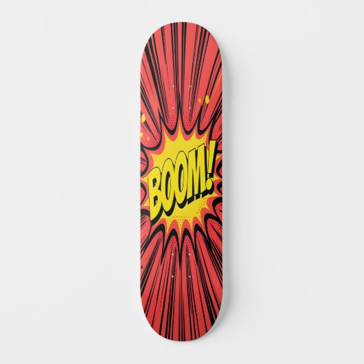 BOEM! Pop Art Explosion Edition 5 Persoonlijk Skateboard (Voorkant)