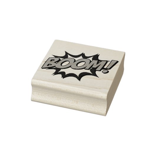 BOEM! STRIPBOEK Pop Art Rubber Stamp Rubberstempel (Stempel)
