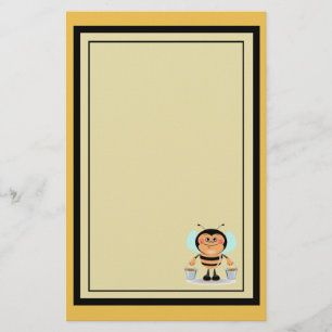 Boememmers voor Cartoons van honing Briefpapier