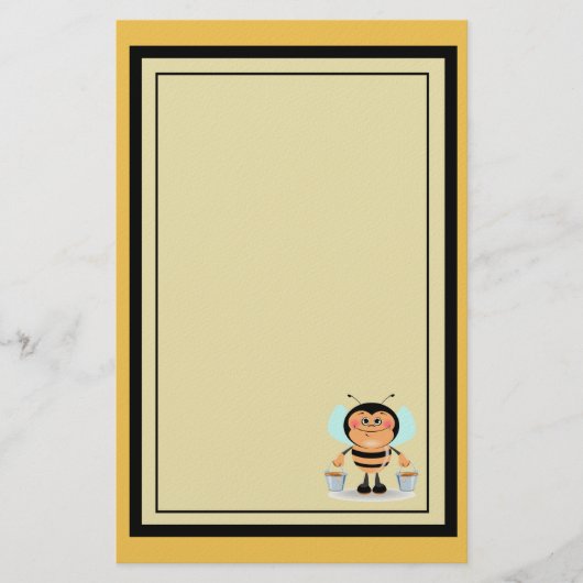 Boememmers voor Cartoons van honing Briefpapier (Voorkant)