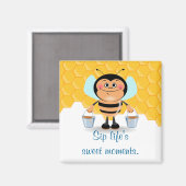 Boememmers voor Cartoons van honing Magneet (Voorkant / Achterkant)