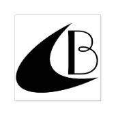 Boemerang en Initiaal Zelfinktende Stempel (Design)