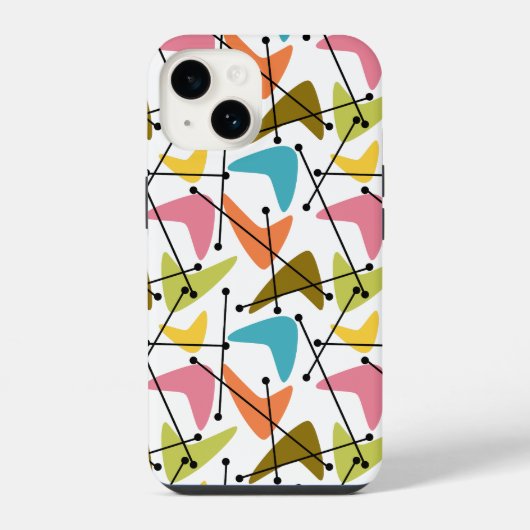 Boemerangs iPhone Hoesje (Achterkant)