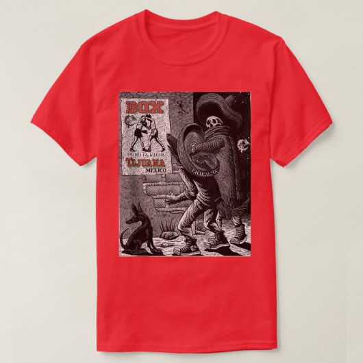 Boeo Meicano, Bo Tijuana Dia de muertos Chakalm T-shirt (Design voorkant)
