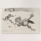 Boer achter Turkije aan - William Walker Legpuzzel (Horizontaal)