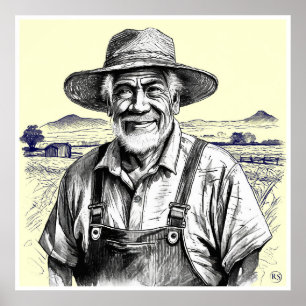 Boer - Archief Art Print
