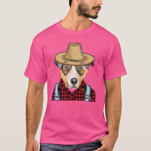 Boer Australische herder landbouwhond T-shirt