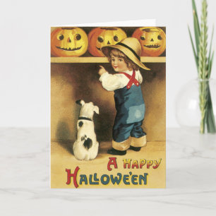  Boer Boy Halloween Kaart