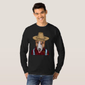 Boer Bull Terrier Boerderijhond T-shirt (Voorkant volledig)