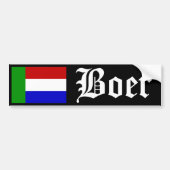 Boer Bumpersticker (Voorkant)