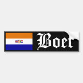 Boer Bumpersticker (Voorkant)