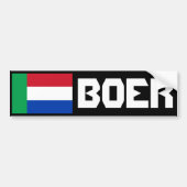 Boer Bumpersticker (Voorkant)