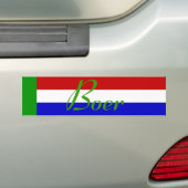 Boer Bumpersticker (Op auto)