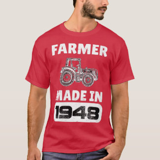  boer geboren in 1948 75 jaar oud Fa T-shirt
