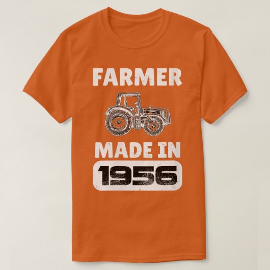  boer geboren in 1956 67 jaar oud Fa T-shirt (Design voorkant)
