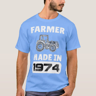 boer geboren in 1974 49 jaar oude vaders D T-shirt