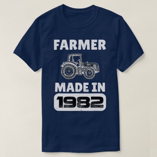  boer geboren in 1982 41 jaar oude vaders D T-shirt (Design voorkant)