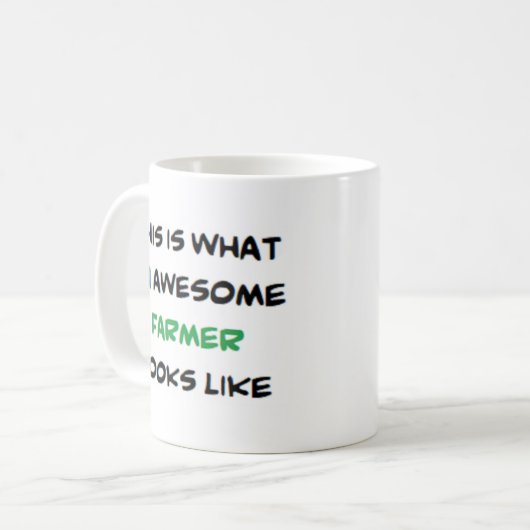 boer, geweldige koffiemok (Voorkant links)