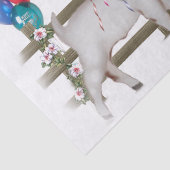 Boer Goat Birthday Party Tissue Paper Tissuepapier (Detail)