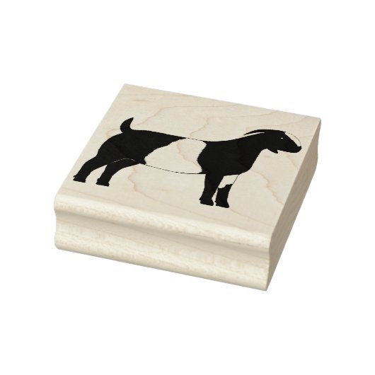 Boer Goat Rubberstempel (Stempel)