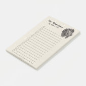 Boer GOAT uw naam van het Boerderij om lijst te do Post-it® Notes (Schuin)