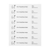 Boer Goat Uw Omslag van de Naam van het Boerderij  (Vel)