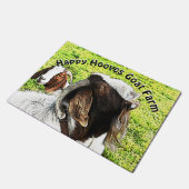 Boer Goats, hij doet zijn ding! JOUW TEKST Deurmat (Schuin)